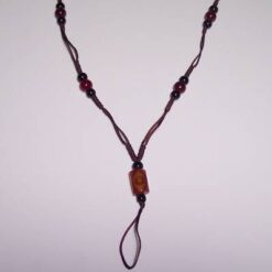 Colier Dzi din agat- 4 ochi - MODEL DEOSEBIT