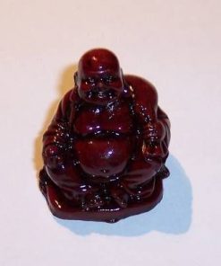 Buddha razand cu sac in spate