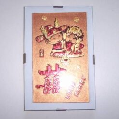 Tablou Feng Shui cu simbolul Dublei Fericiri