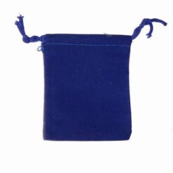 Saculet din material textil cu siret pentru inchidere