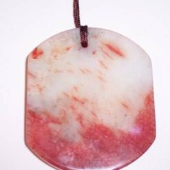 Talisman de protectie din jad, pe siret reglabil