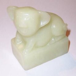 Remediu Feng Shui din jad - Porc