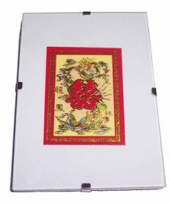 Tablou Feng Shui cu simbolul Dublei Fericiri