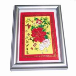 Tablou Feng Shui cu flori de bujor