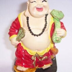 Buddha vesel pe pepita aurii cu Ru Yi -