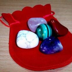Set de 5 cristale pentru cele 5 elemente - remediu Feng Shui