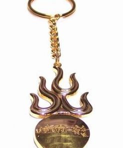 Amuleta Feng Shui cu sfera de foc Ksitigarbha si mantra