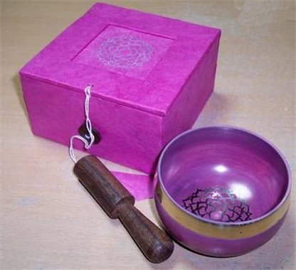 Vasul cantator cu Chakra Anahata  kit de purificare