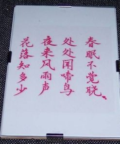 Tablou Feng Shui cu ideograme norocoase