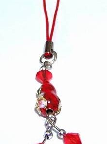 Canaf Feng Shui cu Wu Lou de culoare rosie cloazone