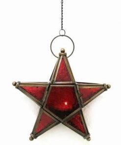 Suport de lumanare, reprezentand Spiritul Craciunului