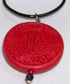 Pandantiv Feng Shui cu Simbolul Sanatatii si Norocului