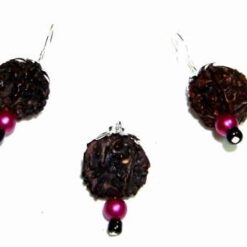 Set Feng Shui cu Rudraksha si perle sidef