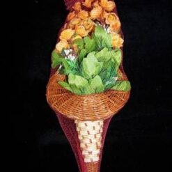 Buchet floral decorativ pentru atragerea sanatatii