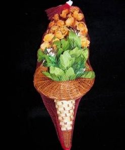 Buchet floral decorativ pentru atragerea sanatatii
