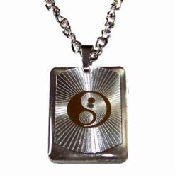 Talisman Feng Shui cu Yin-Yang - unisex - inox