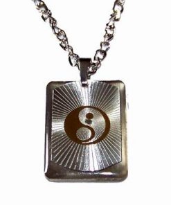 Talisman Feng Shui cu Yin-Yang - unisex - inox