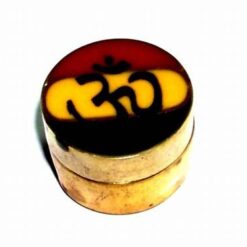 Cutiuta metalica cu simbolul Tao/OM