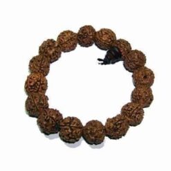 Bratara Mala din Rudraksha, pe elastic