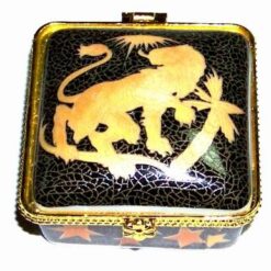 Casetuta Feng Shui din portelan - zodia Leu