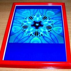 Mandala Feng Shui cu floarea sanatatii si pentagrama magica