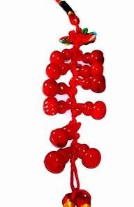 Canaf Feng Shui cu 10 Wu Lou-uri rosii - remediu de sanatate