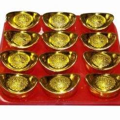 Set de 12 pepite aurii