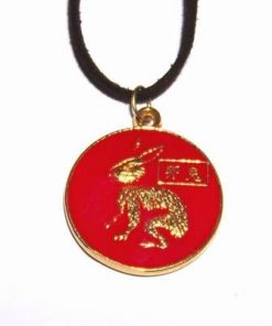 Talisman Feng Shui din metal pentru zodia Iepure