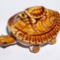 Broscuta din ceramica mobila - maro