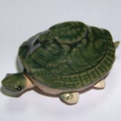Broscuta din ceramica mobila - verde