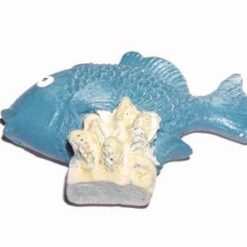 Crapul norocos din ceramica cu lipici pentru frigider