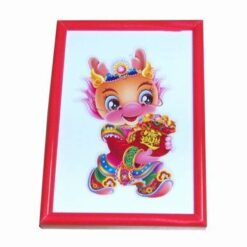 Tablou Feng Shui cu Dragonul Fericirii si Bogatiei
