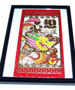 Tablou Feng Shui cu Dragonul Norocului