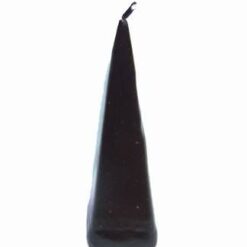 Lumanare neagra in forma de piramida