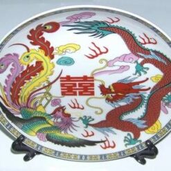 Decor Feng Shui in forma de farfurie