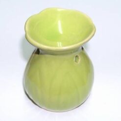 Vas din ceramica pentru aromaterapie - vernil