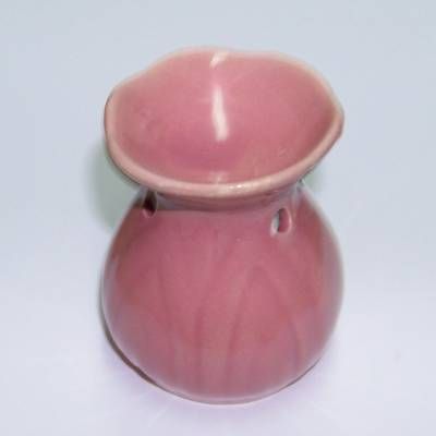 Vas din ceramica pentru aromaterapie - roz