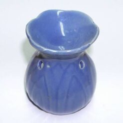 Vas din ceramica pentru aromaterapie - albastru