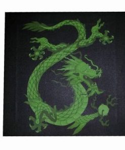 Tablou Feng Shui cu Sarpele Dragon - pictat manual