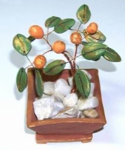 Copacel Feng Shui lucrat manual cu mandarine - mare