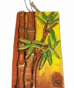 Tablou Feng Shui, 3D, cu bambus