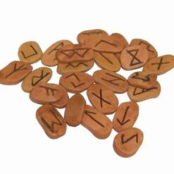 Set Feng Shui de divinatie prin rune din lemn