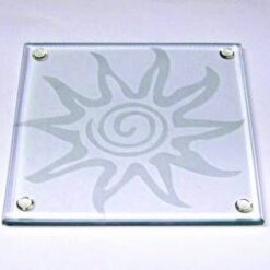 Suport din sticla cu simbol Reiki