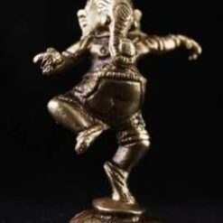 Ganesha dansand - statuie din alama - mare