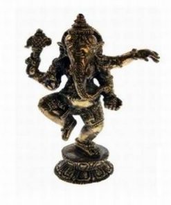 Ganesha dansand - statuie din alama - medie
