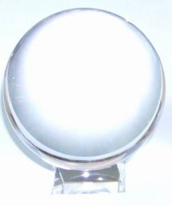 Sfera Feng Shui din cristal cu suport, pentru divinatie