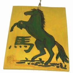 Tablou Feng Shui din ceramica cu Calul Victoriei
