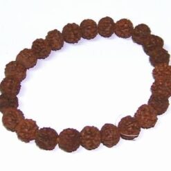 Bratara din Rudraksha, pe elastic, unisex