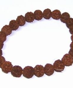 Bratara din Rudraksha, pe elastic, unisex