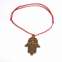 Bratara cu Mana lui Fatima / Hamsa, din metal nobil